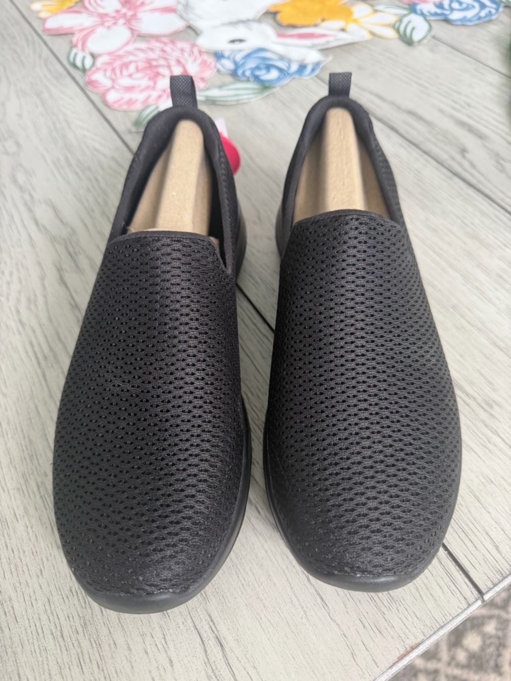 Women’s Skechers Black “Go Walk” Slip-On Sneakers - NWT